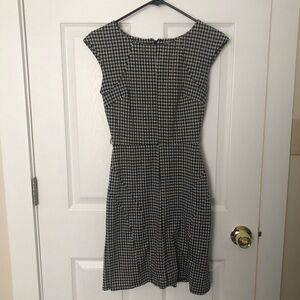 Houndstooth dress